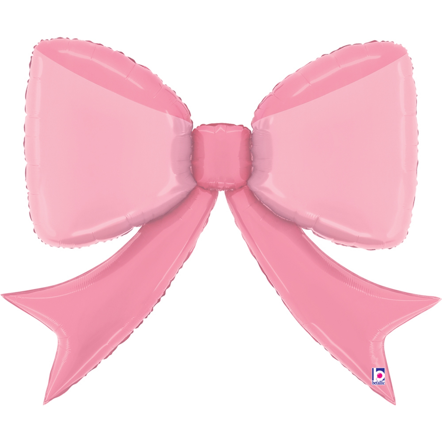 Fóliový balonek Růžová mašle – Pretty Pink Bow 90×73 cm