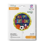 Obrázek Fóliový balonek Multi-Sports Birthday – 35×35 cm
