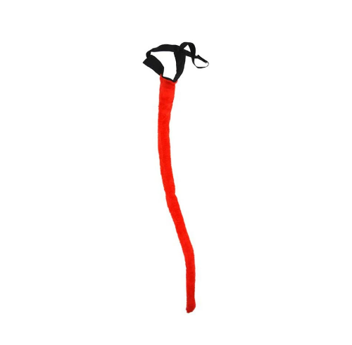 Levně Čertovský ocas červený na gumičce – 75 cm