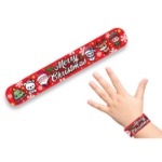 Vánoční magnetické náramky Merry Christmas na ruce