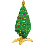 Obrázok z Fóliový balónik stojaci vianočný stromček 81 cm