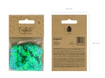 Obrázok z Konfety metalizované listy monstera zelené 15 g