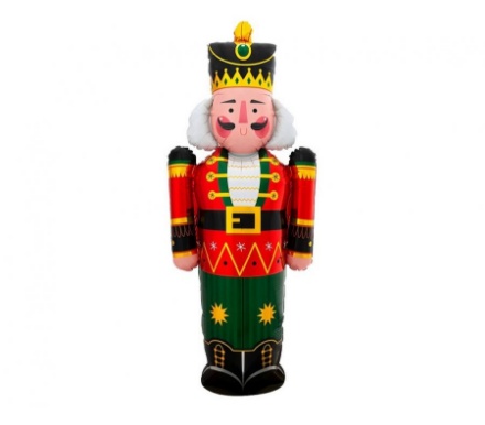 Fóliový balonek Louskáček 33 × 78 cm