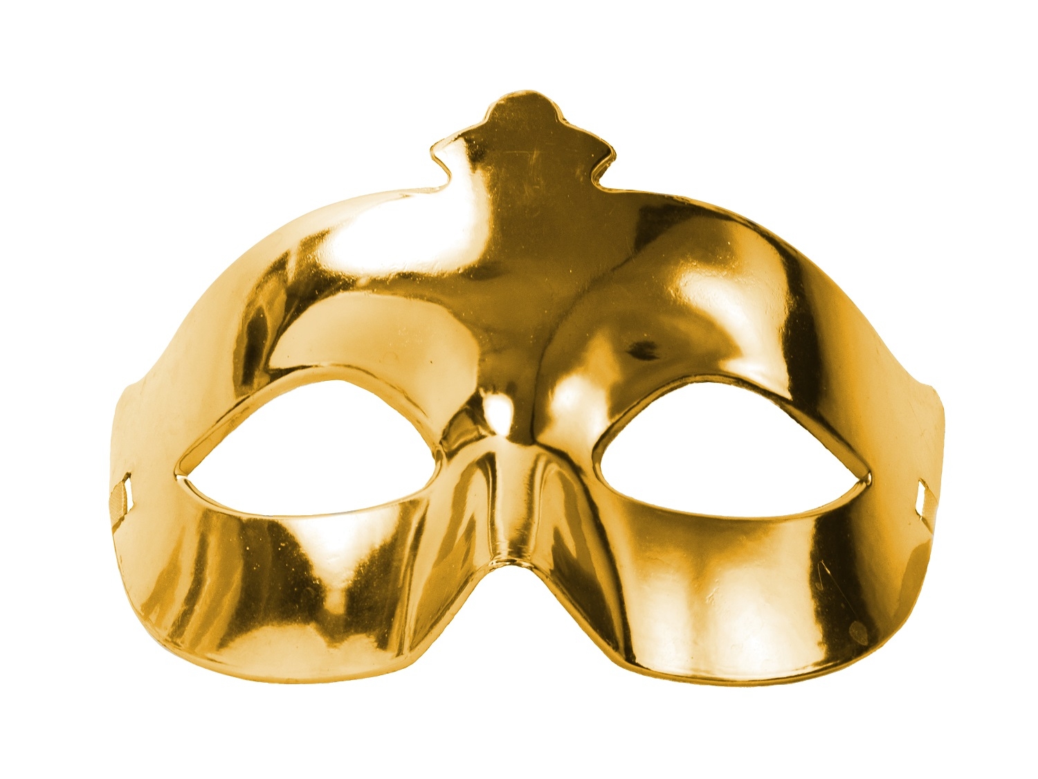 Karnevalová škraboška zlatá – klasická