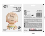 Obrázok z Fóliový balónik bábätko Baby Boy – 55 cm