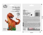 Obrázok z Fóliový balónik dinosaurus T-Rex – 66 cm
