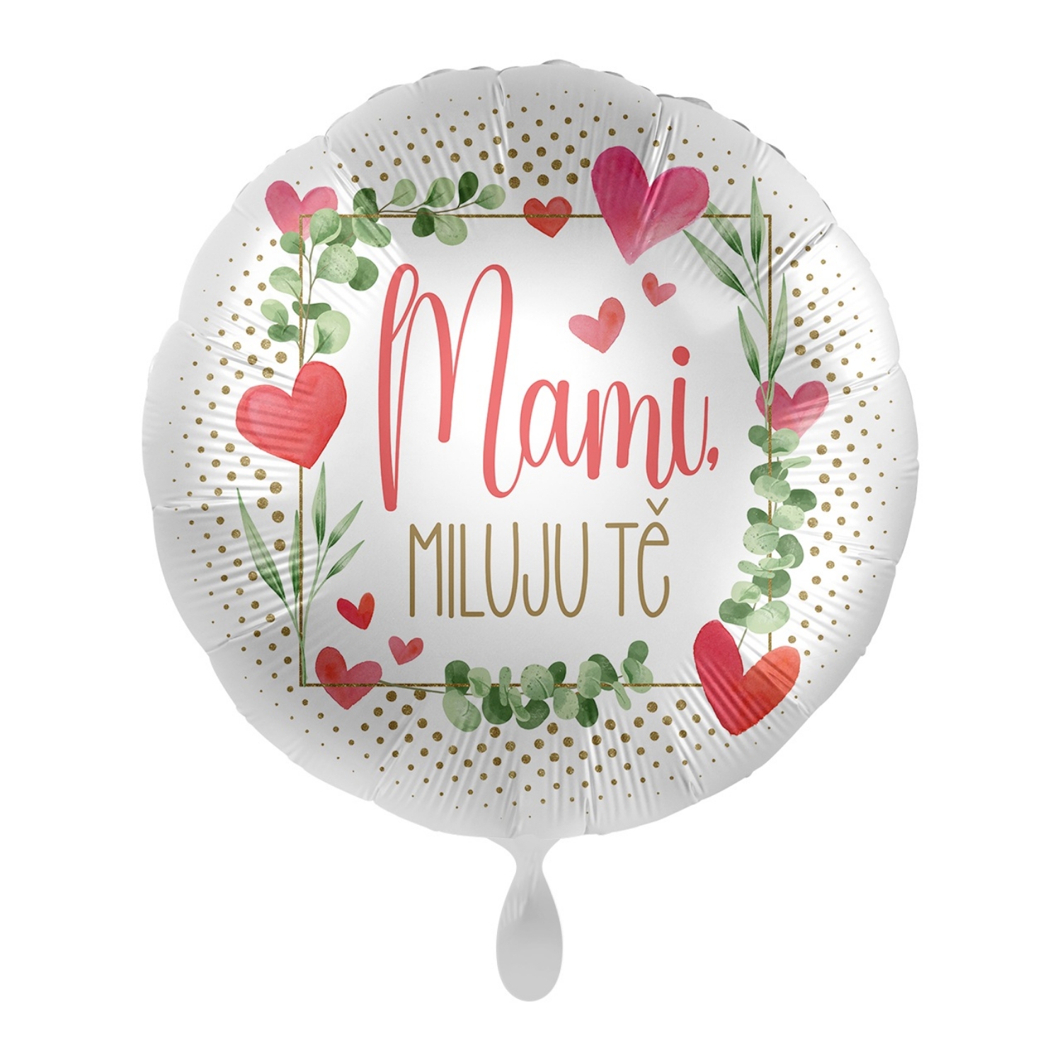 Fóliový balonek Mami, miluju tě – Den matek 43 cm