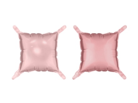 Fóliové foto pozadí čtvercové - světle růžová a růžová, 35 x 35 cm, 4 ks