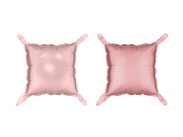 Fóliové foto pozadí čtvercové - světle růžová a růžová, 35 x 35 cm, 4 ks