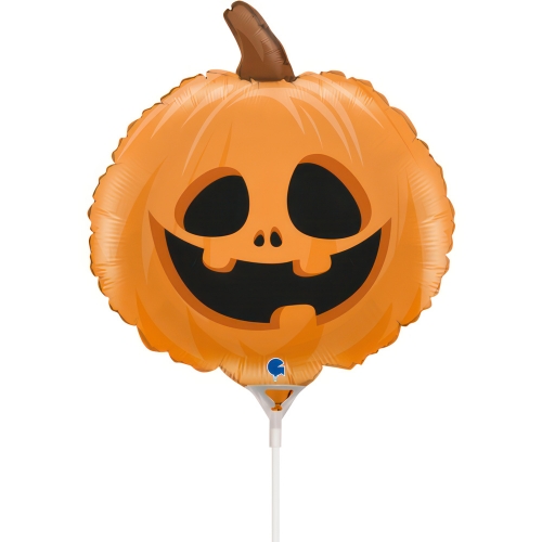 Levně Fóliový balonek mini dýně – Halloween 25 x 27 cm