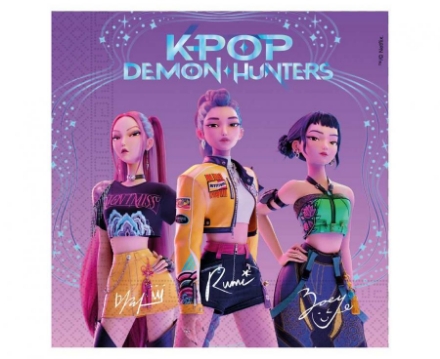 Papírové ubrousky K-POP Demon Hunters 33 × 33 cm, 20 ks – produktová fotografie