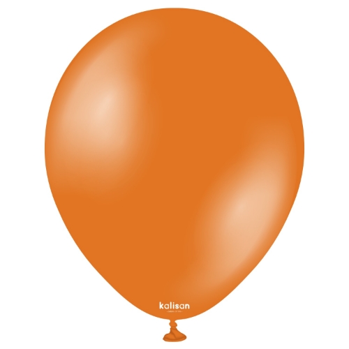 Levně Balonky metalické oranžové, Metallic Orange 30 cm/11", 50 ks
