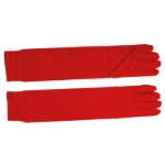 Červené rukavičky 42 cm produktové foto