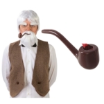 Obrázek Dýmka plastová s efektem plamene 12 cm