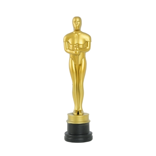 Levně Filmová trofej Oscar zlatá XL - 32 x 8 cm