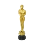 Obrázek Filmová trofej Oscar zlatá XL - 32 x 8 cm