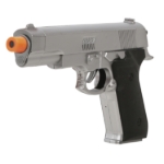 Obrázek Karnevalová pistole stříbrná 24 cm