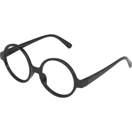 Kulaté černé brýle Harry Potter se skly