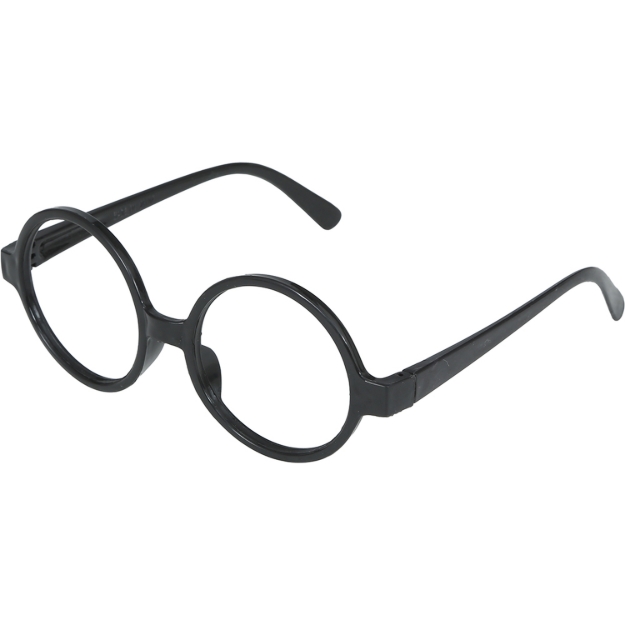 Kulaté černé brýle Harry Potter se skly