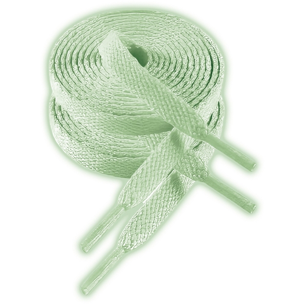 Fluorescenční zelené tkaničky do bot 120 cm