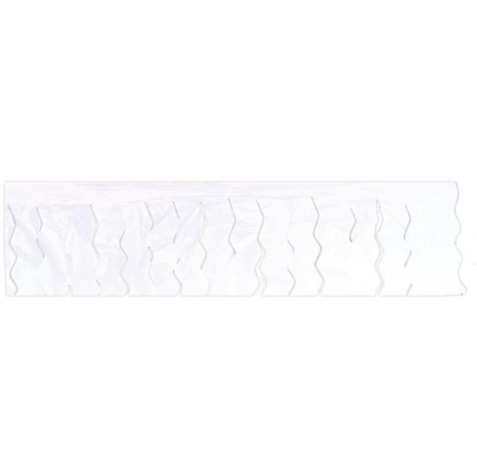 Girlanda se střapci bílá 25 m