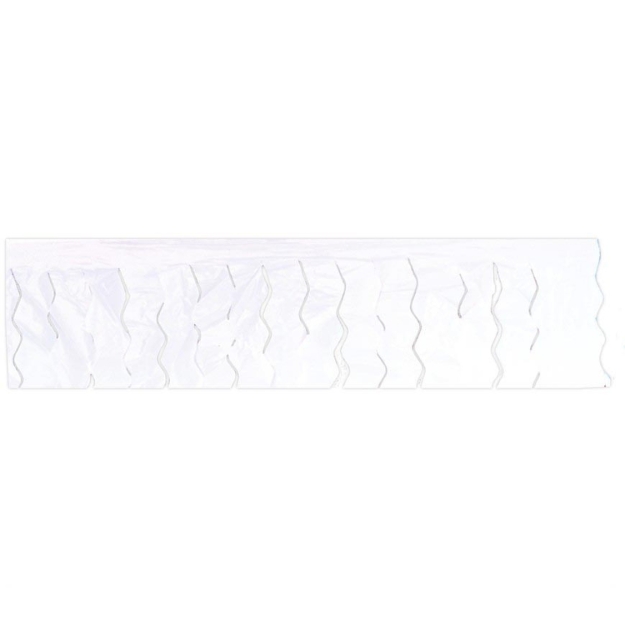 Girlanda se střapci bílá 25 m