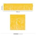 Obrázek Girlanda se střapci žlutá 25 m