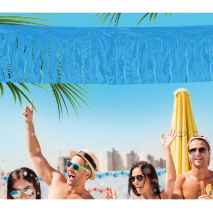 Girlanda se střapci modrá 25 m party