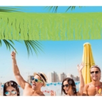 Girlanda se střapci zelená 25 m party