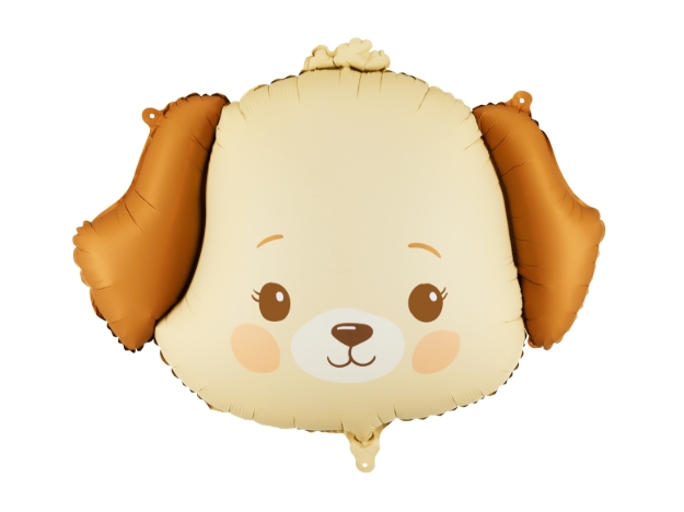 Fóliový balonek pejsek 63 x 48,5 cm béžový