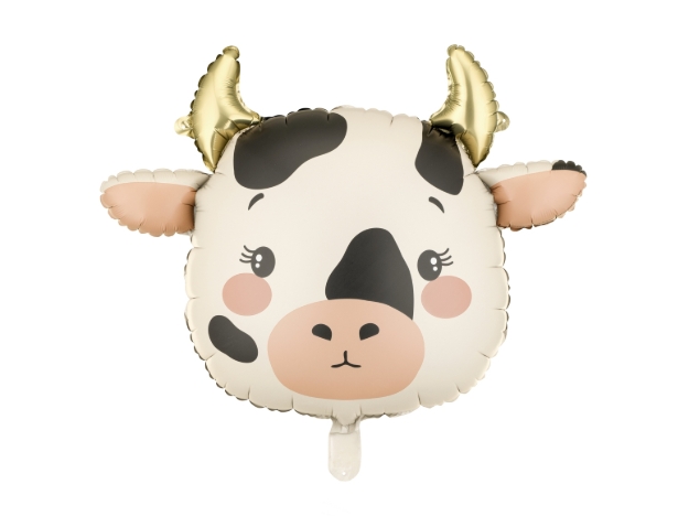 Fóliový balonek kravička 57 x 47 cm – přední pohled