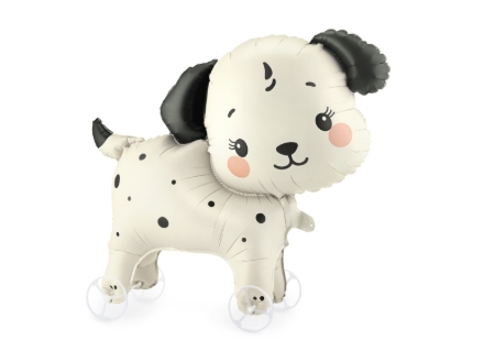 Fóliový balonek pejsek na kolečkách 65 cm