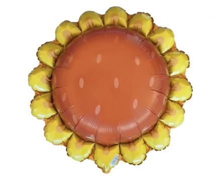 Fóliový balónek Slunečnice žlutý 76 cm