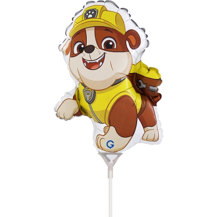 Fóliový balonek Tlapková patrola Rubble mini 19 x 28 cm