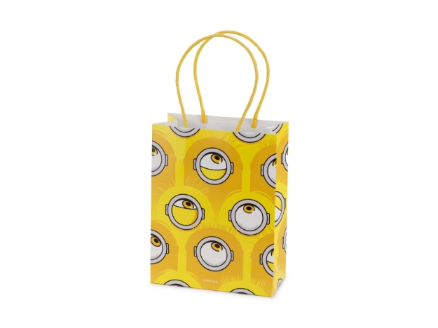 Dárkové papírové tašky Mimoni 12 x 15,5 x 6 cm 6 ks