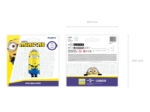 Picture of Foil balloon Minions Tim 100 cm