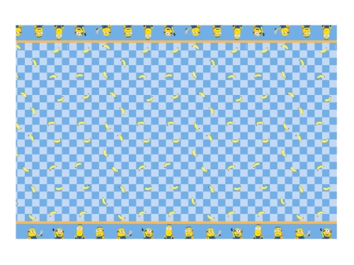 Papírový ubrus Mimoni 180 x 120 cm