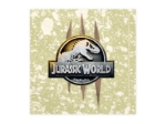 Papírový ubrousek Jurassic World 33 × 33 cm se zeleným potiskem