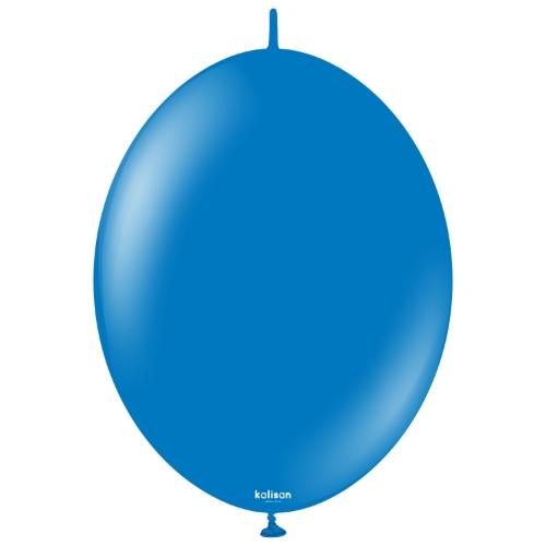 Levně Spojovací balonky modré, Standard Blue 15 cm/6", 50 ks