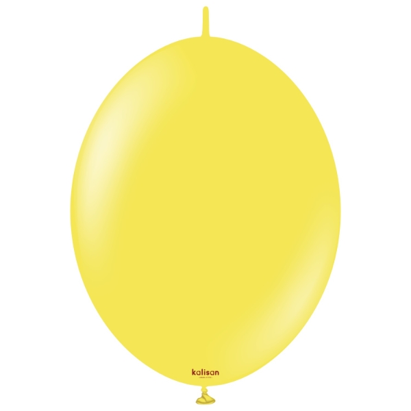 Spojovací balonky žluté, Standard Yellow 15 cm/6", 50 ks