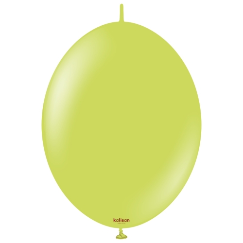 Spojovací balonky limetkově zelené, Standard Lime Green 30 cm/12", 50 ks