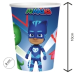 Obrázek Papírové kelímky PJ Masks 220 ml, 8 ks