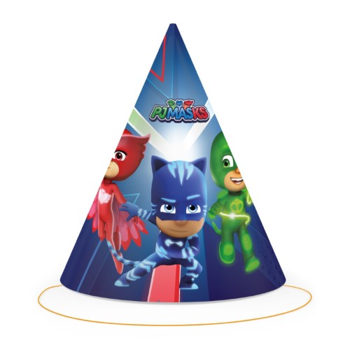 Levně Párty čepičky PJ Masks 6 ks