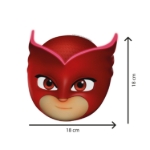 Obrázek Papírové masky PJ Masks 18 cm, 6 ks