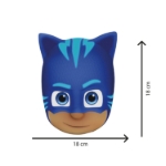 Děti s maskami PJ Masks na tematické narozeninové party