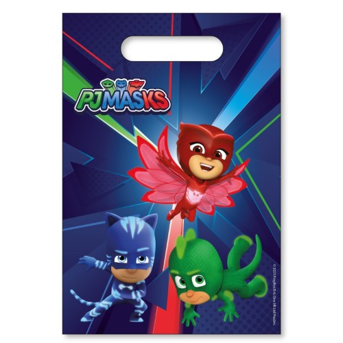Levně Dárkové tašky PJ Masks 6 ks