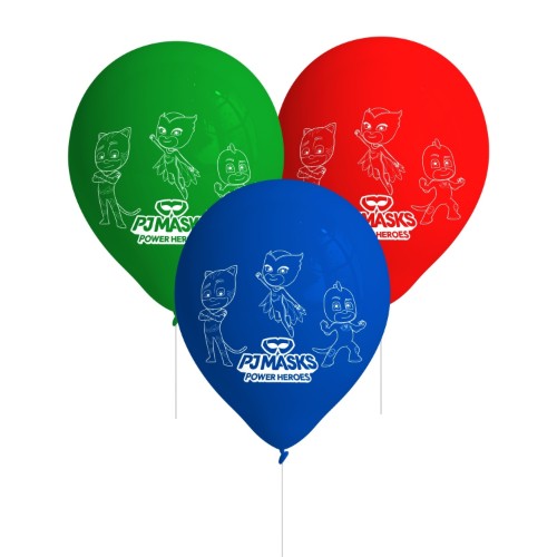 Levně Latexové balónky PJ Masks, 8 ks