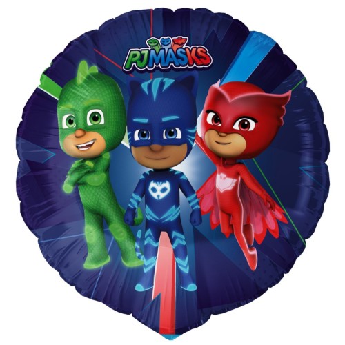 Levně Fóliový balonek kulatý PJ Masks – 46 cm / 18"