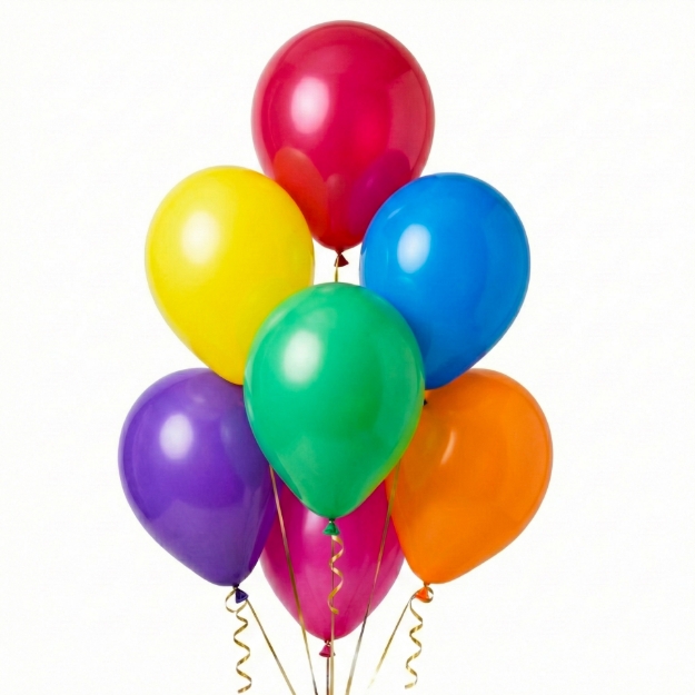 Obrázek Balonkový buket pastelový mix – 7 ks, 30 cm/12"