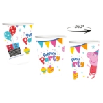 Obrázek Papírové kelímky Peppa Pig 250 ml, 8 ks